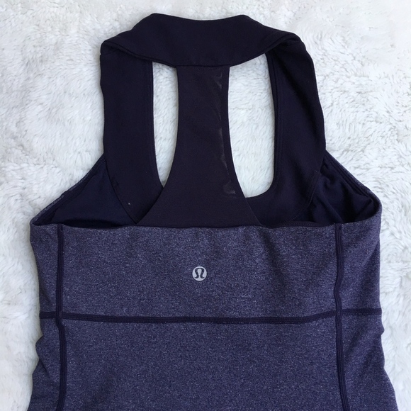 Lululemon Scoop Neck Lululemon Purple Tank Top 4 - Picture 4 of 6
